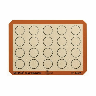 Silpat Non-Stick Silicone Baking Mat 8-1/4 x 11-3/4 8-1/4 x 11-3/4 AE295205-01 Petite Jelly Roll Size 